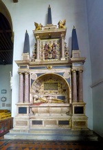 Sir William Paston's great tomb at the church of St Nicholas, North Walsham - click to view the full sized version