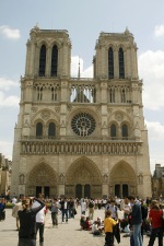 Notre Dame de Paris, the cathedral church of Paris. - click to view the full sized version