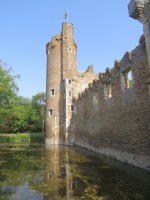 Much of Fastolf's brick-built castle remains in this century - click to view the full sized version